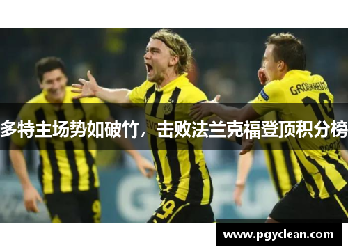 多特主场势如破竹，击败法兰克福登顶积分榜